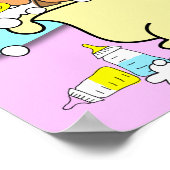 Affiche 15 de chiot de teckel de baignoire (Coin)