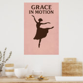 Affiche 16, Grâce en mouvement, Vintage (Cuisine)