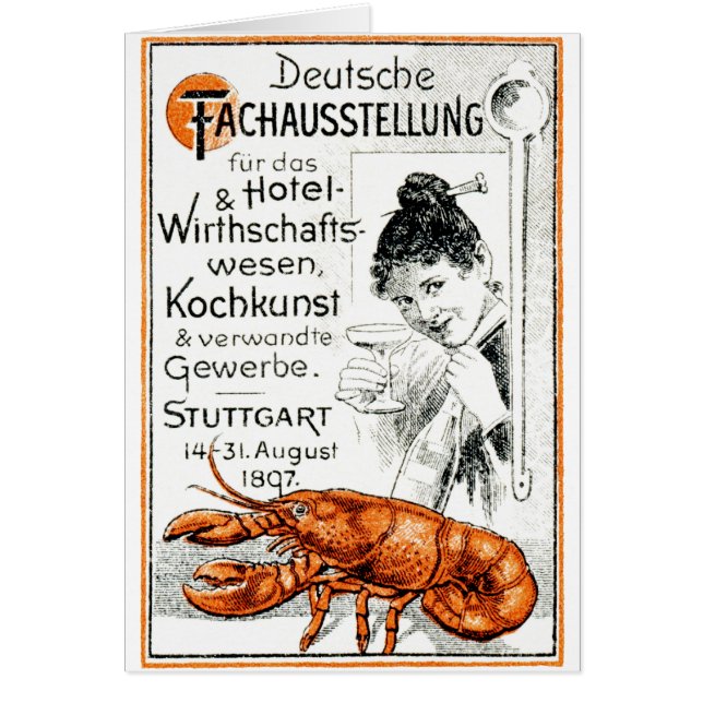 Affiche 1897 culinaire (Devant)