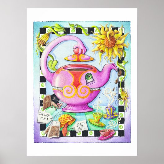 AFFICHE 18"X24" - FOU DE THÉ PARTY (Devant)