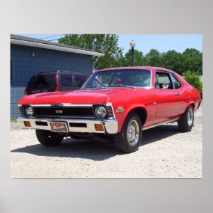 Affiche 1972 de nova de Chevrolet