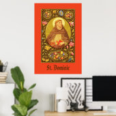 Affiche 1 de St. Dominic de Guzman (PM 02) (Bureau à domicile)