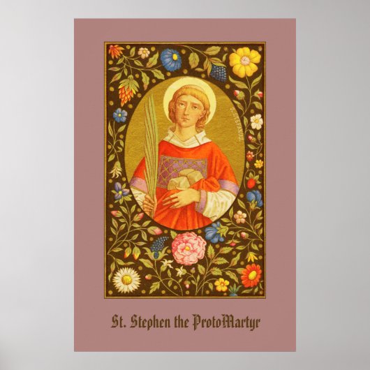 Affiche 1 de St. Étienne le ProtoMartyr (PM 08) (Devant)
