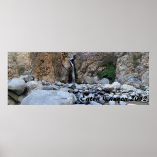 Affiche 2012 de canyon d'Eaton