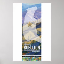 Affiche 2026 - Montagnes de Californie