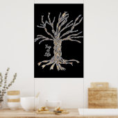 affiche 36 " x 24", noir (Cuisine)