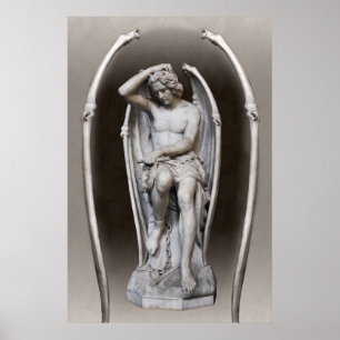 Affiche 36in de Guillaume Geefs Lucifer CC0286