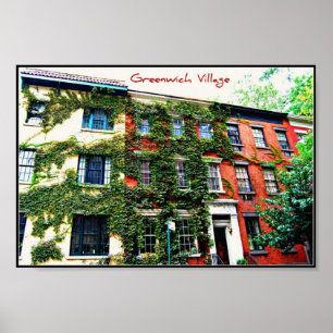 Affiche 4 - Greenwich Village, NYC