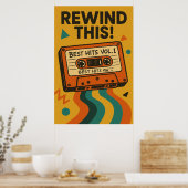 Affiche 7, Rewind This!, Vintage (Cuisine)