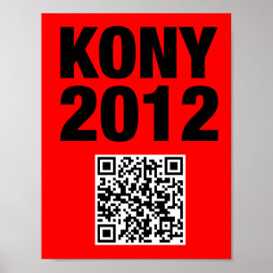 Affiche 8x11 de Kony 2012