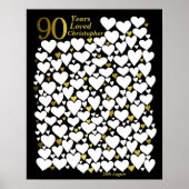 Affiche 90e anniversaire - 90 ans aimé (Devant)