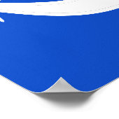 Affiche A3 Ancre Blanche Funky (Coin)