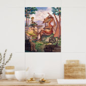 Affiche "A Golden Afternoon" (Cuisine)