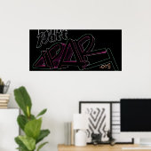 affiche à part énorme (Bureau à domicile)