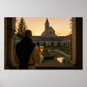 Affiche Abbaye Silence et Rêverie du Soir