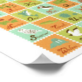 Affiche ABC Alaskan Wildlife (Coin)