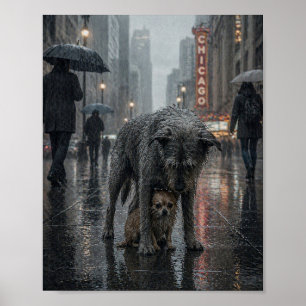 Affiche Abri dans la tempête