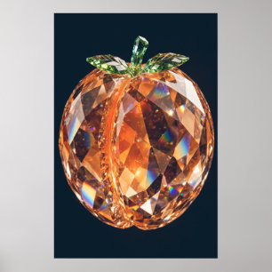 Affiche Abricot Cristal — Récolte de Cristal