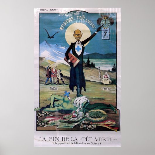 Affiche Absinthe (Devant)