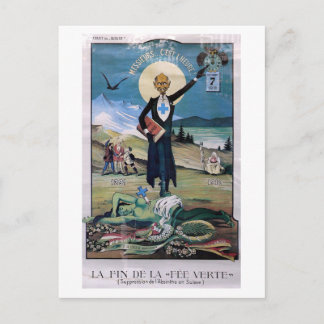 Affiche Absinthe Briefkaart