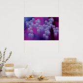 Affiche Abstrait dans Purples (Cuisine)
