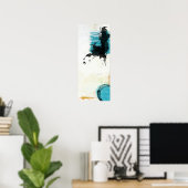 Affiche abstraite (Bureau à domicile)
