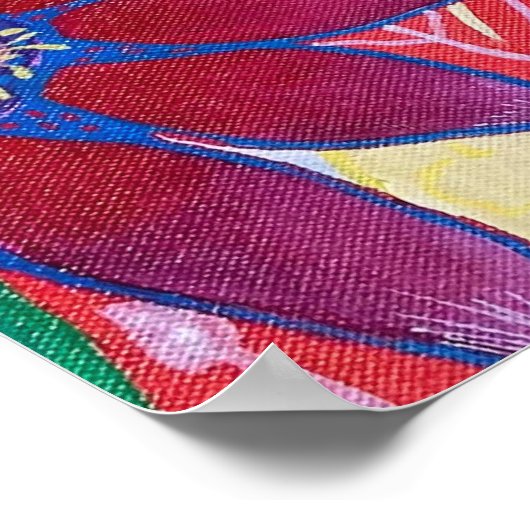 Affiche Abstraite (Coin)