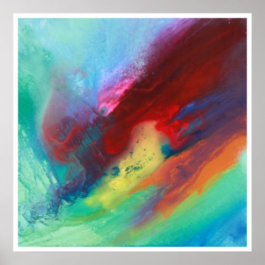 Affiche abstraite (Devant)