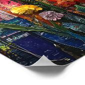 Affiche Abstraite (Coin)