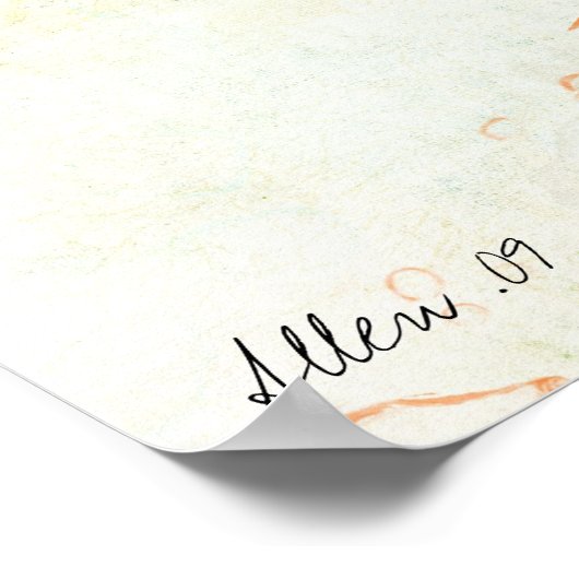 Affiche abstraite (Coin)