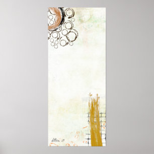 affiche abstraite