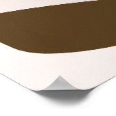 Affiche Abstraite Aux Couleurs Neutres Chaudes (Coin)