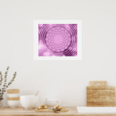 Affiche Abstraite de fleurs (Cuisine)