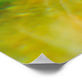 Affiche Abstraite de Flux de Couleurs Naturelles (Coin)