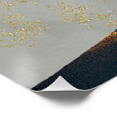 Affiche Abstraite du paysage (Coin)