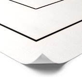 Affiche abstraite géométrique Bauhaus (Coin)