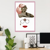 affiche abstraite steampunk victorienne FROM 14.99 (Bureau à domicile)