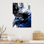 Affiche Abstraite Storm Shadow (Cuisine)