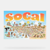 Affiche Acrylique SoCal (Recto)