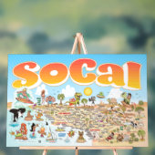 Affiche Acrylique SoCal (Neutre)