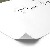 Affiche Adorable Miss You ! (Coin)