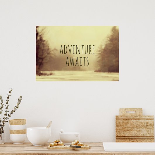 Affiche Adventure Await II (Cuisine)