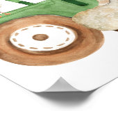 Affiche Affiche de bienvenue Baby shower agricole (Coin)