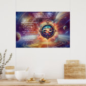 AFFICHE - AFFICHE VTVR-ABSTRACTCOMPASS1A (Cuisine)