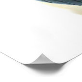 affiche africaine de masque zèbre (Coin)