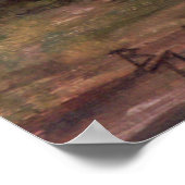 Affiche africaine sur la lune (Coin)