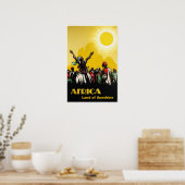 Affiche Afrique (Cuisine)