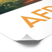 Affiche Afrique du Sud (Coin)