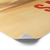 Affiche Afrique du Sud Sabena Voyage Impression d' (Coin)