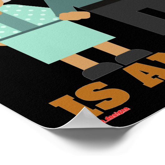 affiche "AGING GRACEFULLY..." (Coin)